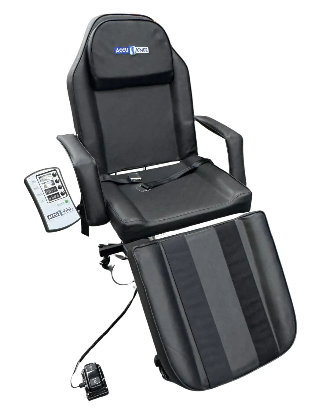 Accu-Knee™ decompression chair for non-surgical knee treatment